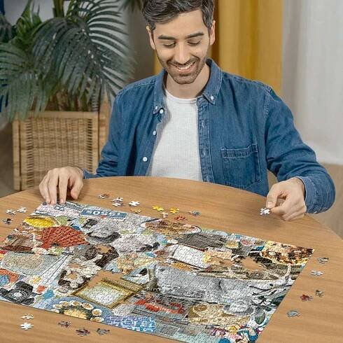 50. léta 1000 dílků | Puzzle pro dospělé | 2D Puzzle | Produkte | cz | 50. léta 1000 dílků