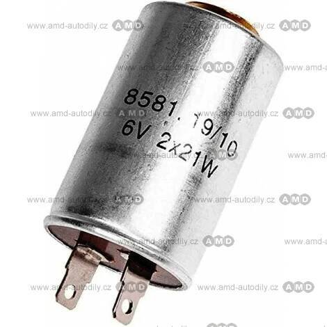 Přerušovač blikačů 6V, 425822083, spínače, vypínače, relé, přepínače, pojistkové bloky, AMD Autodíly