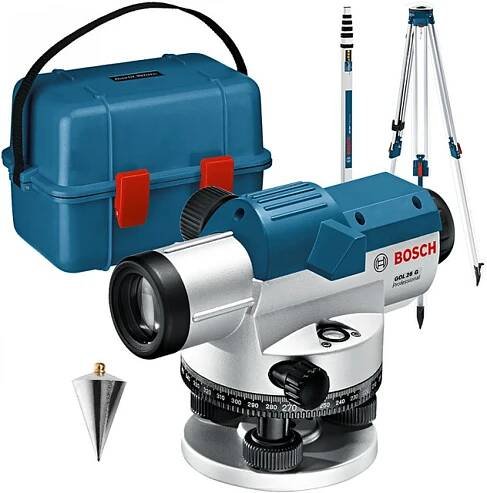 Bosch GOL 32 D Professional + stativ BT 160 + nivelační lať GR 500 0 615 994 0AX