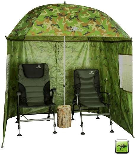 Camping, outdoor | Giants Fishing deštník Square Camo Umbrella 250cm | Saccon Carp