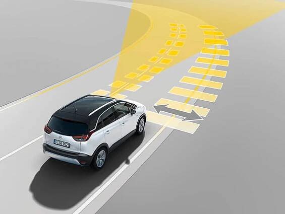 Opel Crossland X, Lane Keep Assist, Lane Departure Warning