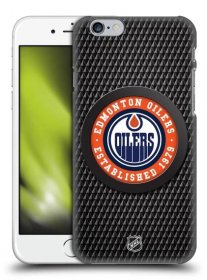 Zadní obal pro mobil Apple Iphone 6/6S - HEAD CASE - NHL - Edmonton Oilers - Puk