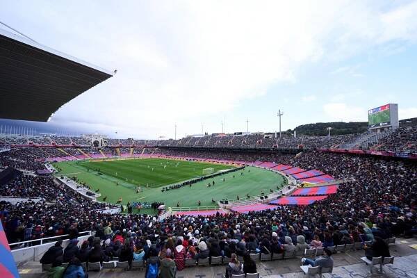 Montjuic en el Barcelona-Real Madrid