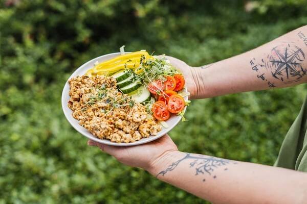Veganská restaurace, jídlo Humpolec, Vysočina, Vystrkov