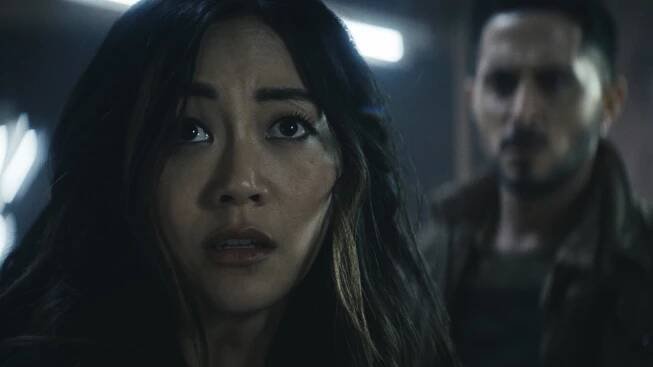 Karen Fukuhara and Tomer Capone in 'The Boys' Season 4
