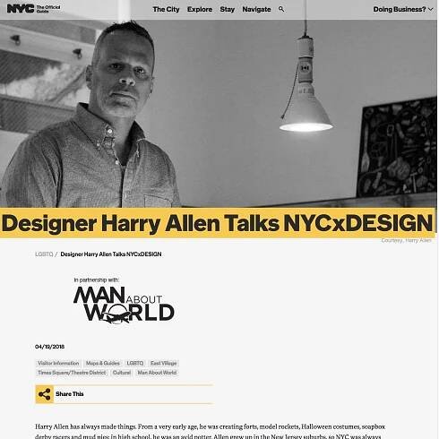 Designer Harry Allen Talks NYCxDesign