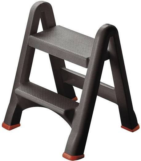 Curver 155160 sklápěcí schůdky antracitová, červená 3.22 kg
