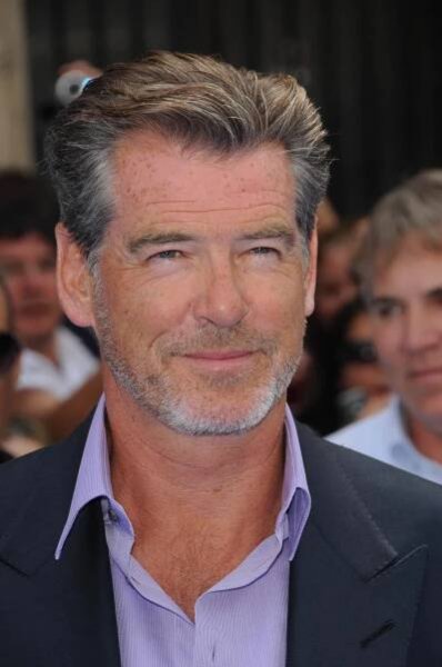 Portrait photo of the actor Pierce Brosnan