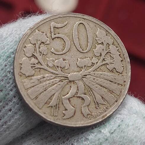 50 haléř 1922 • První Republika •