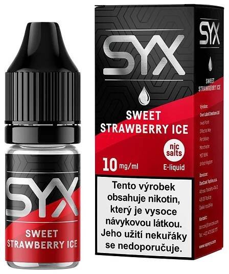 E-liquid SYX Sweet Strawberry Ice 10ml