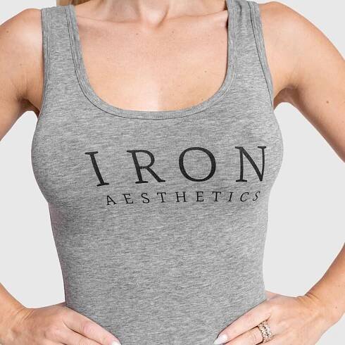 Dámské tílko Iron Aesthetics Stretch, šedé