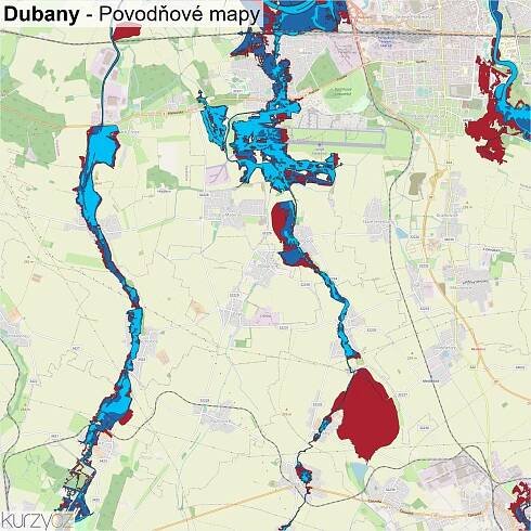 Dubany - mapy | Kurzy.cz