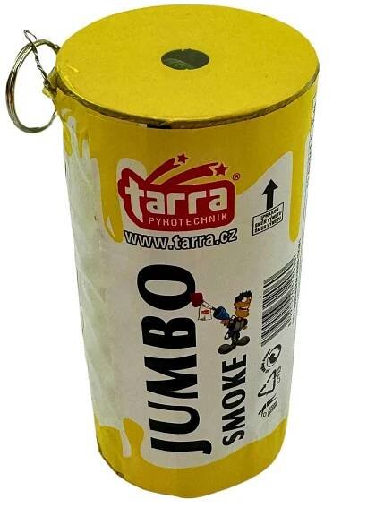 DÝMOVNICE - JUMBO SMOKE - ŽLUTÁ - 1ks - trhací pojistka