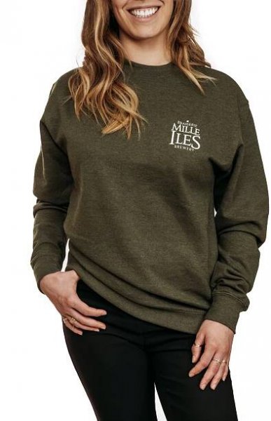 Unisex Crewneck - Heather green