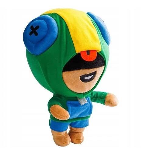 Brawl Stars plyšová postavička se šňůrkou s přísavkou 25 cm, Leon