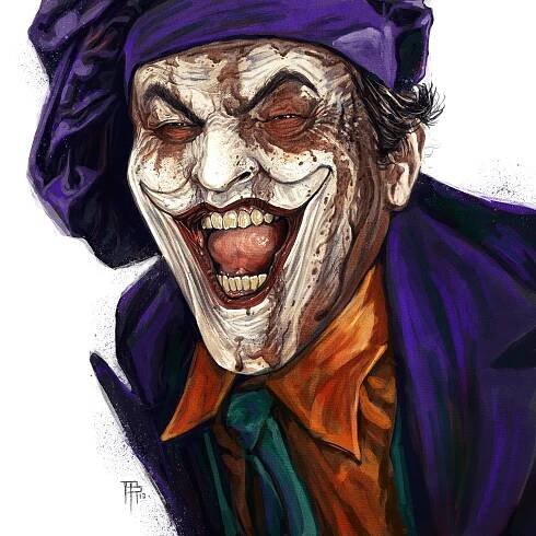Mike Robinson Art - Nicholson's Joker