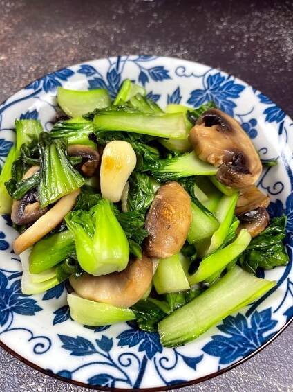 Bok Choy Mushrooms Stir Fry • Oh Snap! Let's Eat!