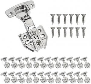 Buy HOME MASTER HARDWARE 24 Pack Self Closing Cabinet Door Hinges for 1 ...
