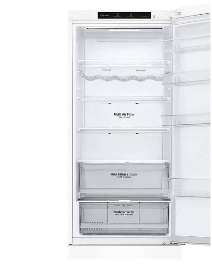 LG Kombinovaná chladnička LG | C | 387 l | Smart Invertorový kompresor | DoorCooling+™, GBB62SWGCC1