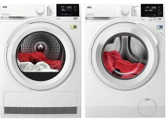 SET Pračka AEG LFR71862BC + Sušička prádla AEG 8000 AbsoluteCare® TR8182C