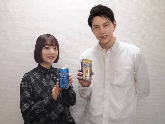 Kana Hanazawa and Mizuki Yamatori SUNTORY CGI Influencer