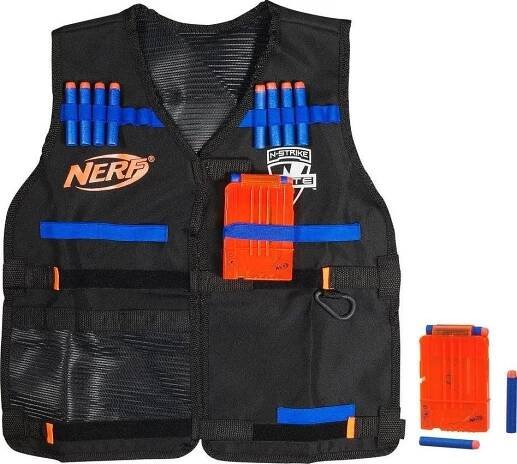 Hasbro Nerf N-Strike Elite vesta se 2 zásobníky a 12 šipkami