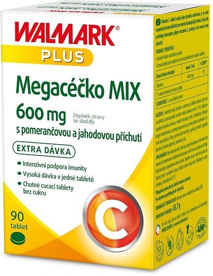 Megacéčko 600 mg MIX 90 tablet
