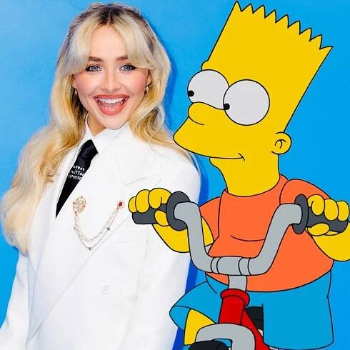 So, Sabrina Carpenter Is Bart Simpson's Niece