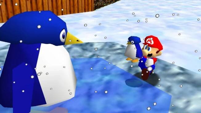 I've been playing Super Mario 64 for nearly 30 years and I somehow never noticed the 1/256 Easter egg when Mario jumps out of the water, which at one point in development created a 
