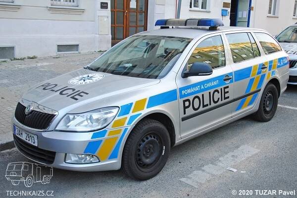 PČR - MO Pankrác - Škoda Octavia II Combi - TECHNIKAIZS.cz