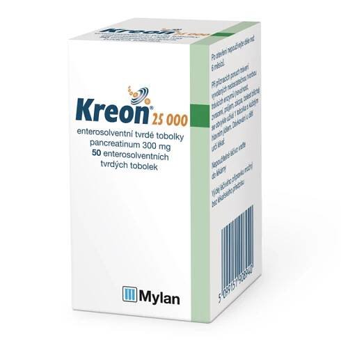 KREON POR 25000U CPS ETD 50