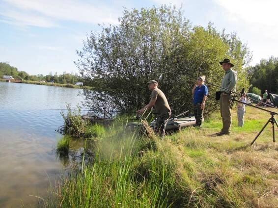 Rybářské závody na K2 - září 2019 - Kunratické rybníky