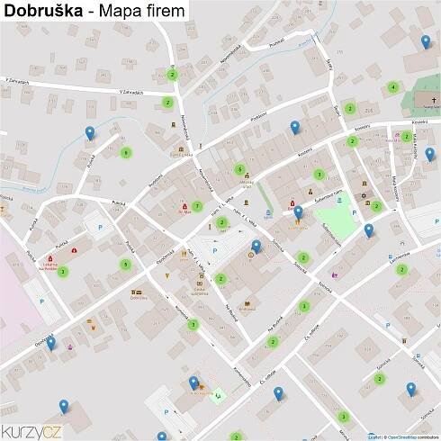 Dobruška - mapy | Kurzy.cz