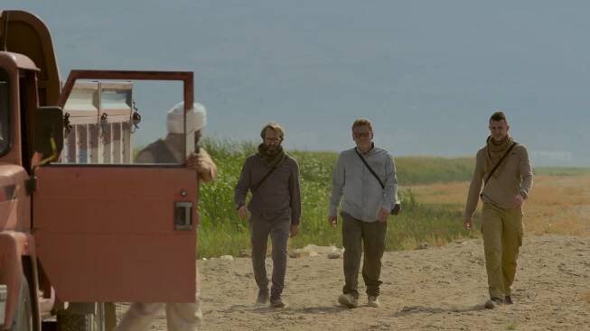 Extraktoři - Únos - Z filmu - Jan Révai, Jakub Štáfek