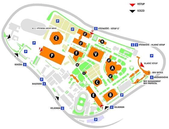 Výstaviště Brno: akce 2024 + mapa vstupních bran a pavilonů - Kupní Síla