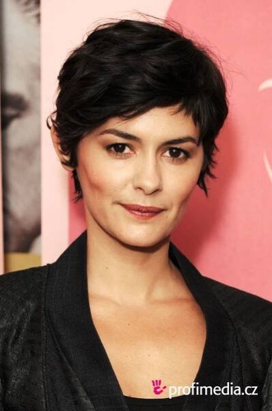 Audrey Tautou - celebrity účes - HappyHair