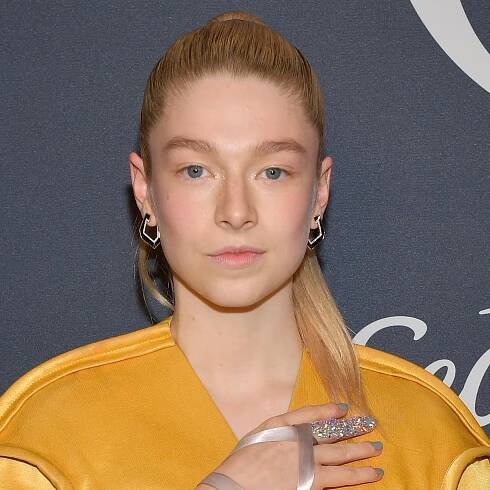 Hunter Schafer Wore a Swarovski-Encrusted Finger to a 2020 Golden Globes After Party