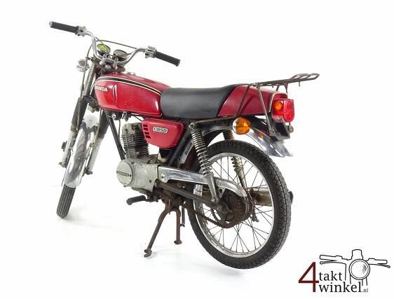 SOLD! Honda CB50 JX-1, Red, 9425km