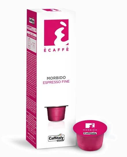 Ecaffé káva kapsle Caffitaly Morbido 10 kusů - kompatibilní s Tchibo