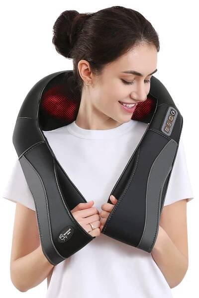 Careboda Back Neck Shoulder Massager with Heat