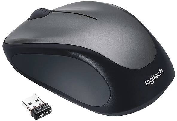 Logitech Wireless Mouse M235 černo-stříbrná