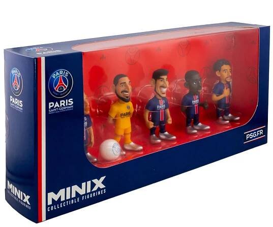 Paris Saint Germain sada 5 figurek MINIX - FAN-store.cz
