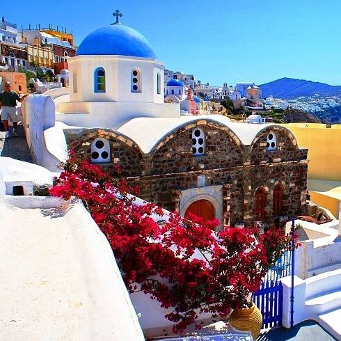 Heraklion: Celodenní výlet na Santorini s průvodcem a plavba trajektem | GetYourGuide