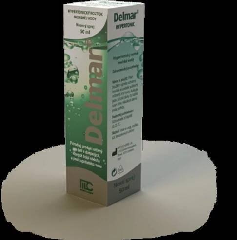 Delmar Hypertonic nosní sprej 50 ml
