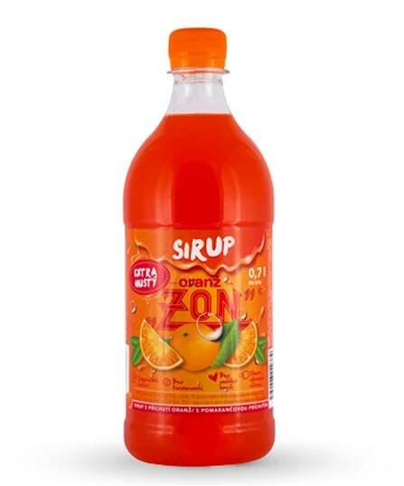 Zon sirup oranž 0.7L plast ex.hustý - Sirupy a koncentráty | Maneo s.r.o.