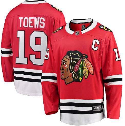 Pánský Dres Chicago Blackhawks #19 Jonathan Toews Breakaway Alternate Jersey
