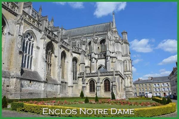 enclos de la Cathédrale Notre-Dame de Saint-Omer, enclos Notre-Dame