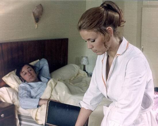 Stará panna - Z filmu - Philippe Noiret, Marthe Keller