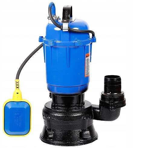 ČERPADLO NA ČISTOU ŠPINAVOU VODU, KALOVÝ SEPTIK, PLOVÁK, DRTIČ, SILNÝ Výkon motoru 3150 W