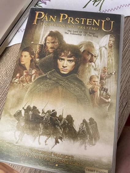 Pán prstenů: Společnstvo prstenu VHS ČESKY - Film